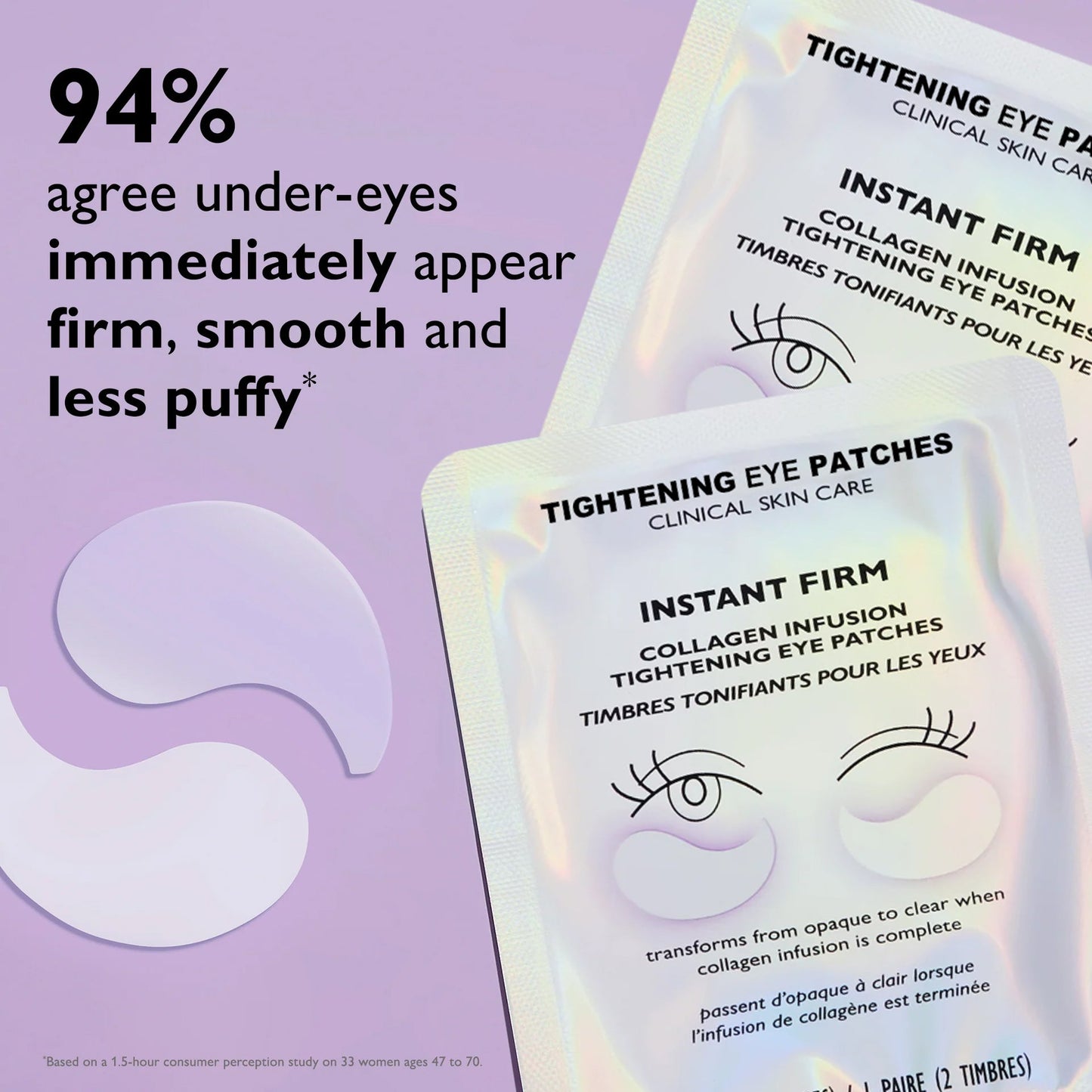 Instant FIRMx Collagen Infusion Tightening Eye Patches: A Revolution for Your Under - Eyes