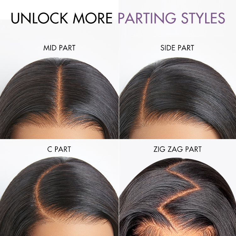 Alisanda All-Day Wig 180% / 250% Density Glueless 7x6 Closure HD Lace Loose Body Wave Long Wig Pre-Cut Lace