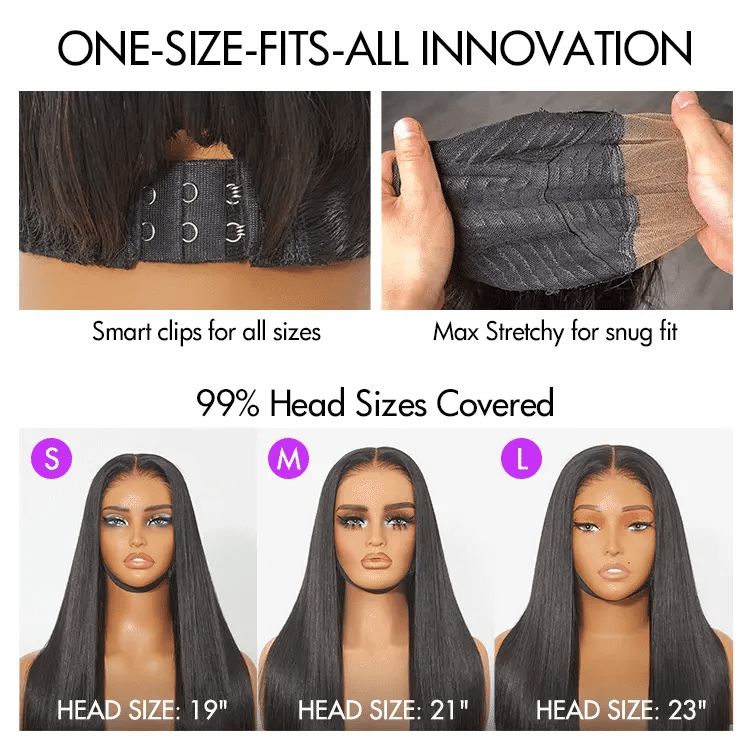 Alisanda All-Day Wig 180% / 250% Density Glueless 7x6 Closure HD Lace Loose Body Wave Long Wig Pre-Cut Lace