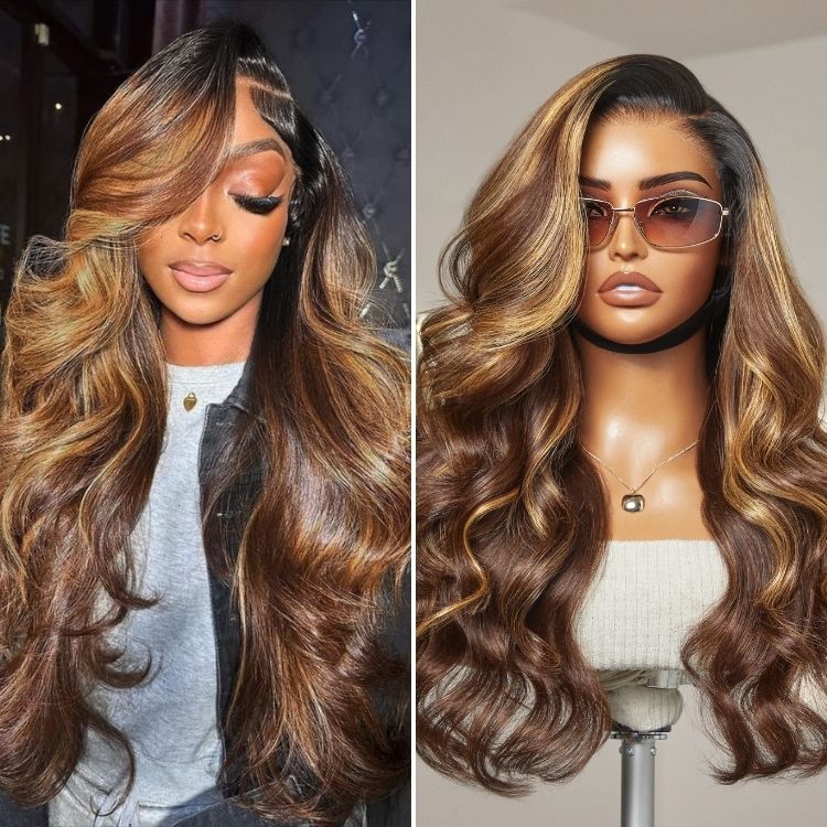 Alisanda All-Day Wig 180% / 250% Density Glueless 7x6 Closure HD Lace Loose Body Wave Long Wig Pre-Cut Lace