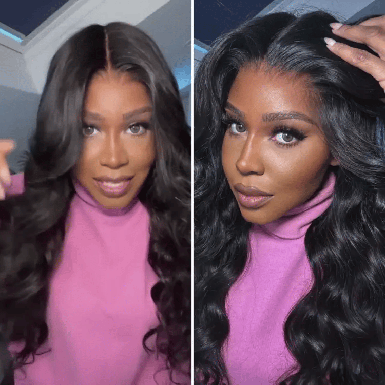 Alisanda All-Day Wig 180% / 250% Density Glueless 7x6 Closure HD Lace Loose Body Wave Long Wig Pre-Cut Lace