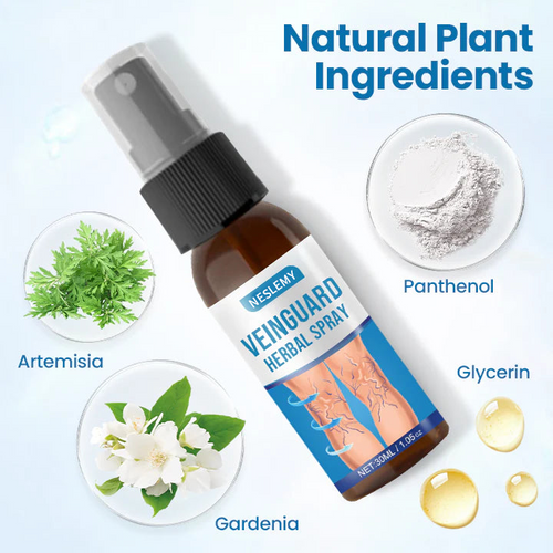 NESLEMY® VeinGuard Herbal Spray-✅ Clinically proven to eliminate varicose veins in just 7 days!