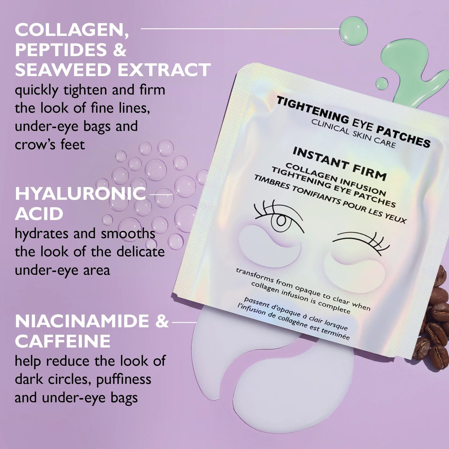 Instant FIRMx Collagen Infusion Tightening Eye Patches: A Revolution for Your Under - Eyes