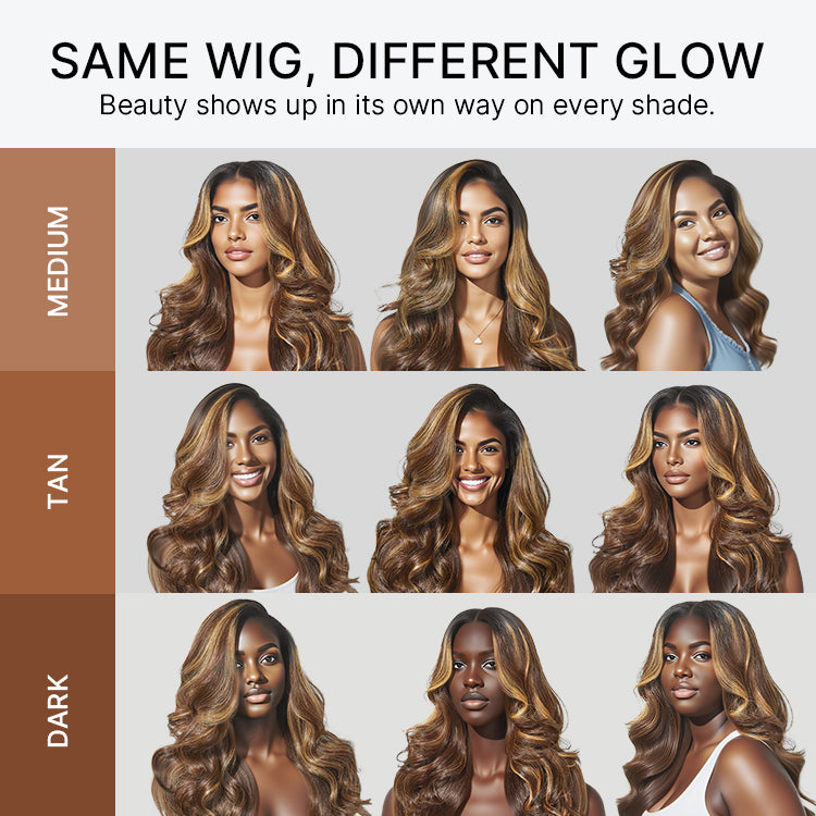 Alisanda  All-Day  Wig 180% / 250% Density Glueless 7x6 Closure HD Lace Loose Body Wave Long Wig Pre-Cut Lace