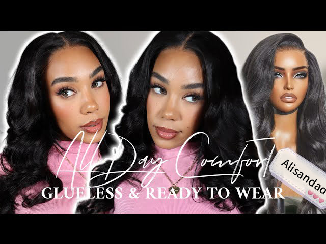 Alisanda  All-Day  Wig 180% / 250% Density Glueless 7x6 Closure HD Lace Loose Body Wave Long Wig Pre-Cut Lace