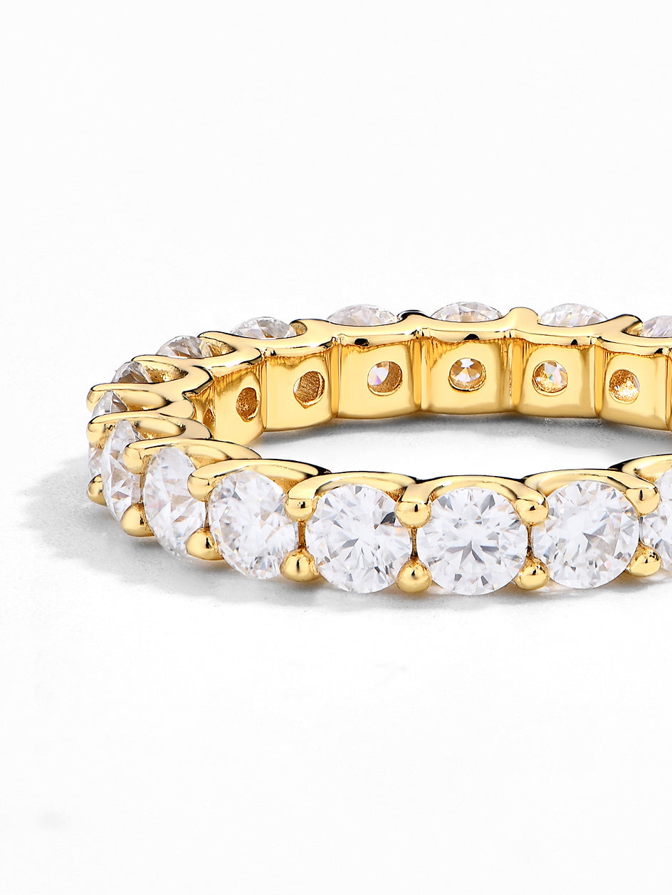 Eternity Moissanite Ring